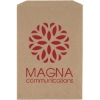 Promotional 7 1/2W x 10 1/2H Merchandise Bag - Flexo Ink Print with Logo FX11MEB0710