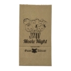 Promotional 2# Popcorn Bag - Flexo Ink Print Kraft Brown FX11SOS0407