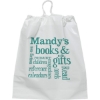 Promotional Cotton Draw Bag - 9 1/2W x 12H - Flexo Ink Print White FX20COD0912