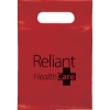 Promotional Die Cut Handle Bag - 7W x 10 1/2H - Flexo Ink Print Red FX20DIC0710