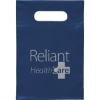 Promotional Die Cut Handle Bag - 7W x 10 1/2H - Flexo Ink Print Navy Blue FX20DIC0710