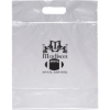 Promotional Zip-Close Die Cut Handle Bag - Flexo Ink Print with Logo FX20DIC1212
