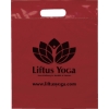 Promotional Die Cut Handle Bag - 12W x 15H x 3 - Flexo Ink Print Red FX20DIC1215