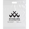 Promotional Die Cut Handle Bag - 15W x 19H x 3 - Flexo Ink Print Clear FX20DIC1519