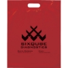 Promotional Die Cut Handle Bag - 15W x 19H x 3 - Flexo Ink Print Red FX20DIC1519
