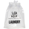 Promotional Poly-Draw Bag - 9 1/2W x 12H - Flexo Ink Print with Logo FX20POD0912