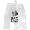 Promotional Poly-Draw Bag - 15W x 19H x 3 - Flexo Ink Print Clear FX20POD1519