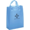 Promotional Apollo - Frosted Brite Shopper - Flexo Ink Print Blue FX21FRB0810
