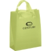 Promotional Hercules - Frosted Brite Shopper - Flexo Ink Print Lime Green FX21FRB1317