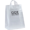 Promotional Mercury - Frosted Shopper - Flexo Ink Print Frosted Clear FX21FRS1317