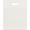Promotional Eco Die Cut Handle Bag - 12W x 15H x 3 - Flexo Ink Print White FX23ECD1215