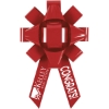Promotional 22 Bow - Door Hanger - Marquee Red MQ70LAD2224