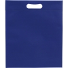 Promotional 13W x 15H x 3 - Non-Woven Die Cut Bag - Sparkle Royal Blue SP30NOD1315