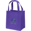 Promotional Little Thunder®- Non-Woven Tote - Sparkle Grape Purple SP30THU1213