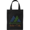 Promotional Glory™- USA Made Non-Woven Tote - Sparkle Black SP30USM0810