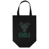 Promotional Liberty™- USA Made Non-Woven Tote - Sparkle Black SP30USM1213