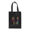 Promotional Lake™- R-PET Non-Woven Totes - Sparkle Black SP31RPN0810