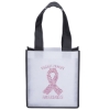 Promotional Degas - PET Non-Woven Tote Bag - Sparkle White Black SP33PEN0910