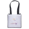 Promotional Monet - PET Non-Woven Tote Bag - Sparkle White Black SP33PEN1212