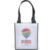 Promotional Renoir - PET Non-Woven Tote Bag - Sparkle White Black SP33PEN1315