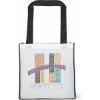 Promotional Picasso - Polyester Tote - Sparkle White Black SP40PIC1414