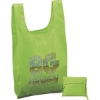 Promotional T-PAC™- Polyester Tote - Sparkle Lime Green SP40POT1223