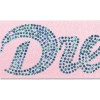 Promotional 2 Badge Satin Ribbon - 25yd Roll- Sparkle Pink SP50BAR0225