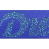 Promotional 2 Badge Satin Ribbon - 25yd Roll- Sparkle Royal Blue SP50BAR0225