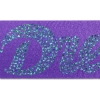 Promotional 2 Badge Satin Ribbon - 50yd Roll- Sparkle Purple SP50BAR0250