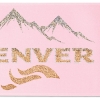 Promotional 9 Badge Satin Ribbon - 100yd Roll - Sparkle Light Pink SP50BAR0910