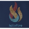 Promotional 12 Badge Satin Ribbon - 50yd Roll - Sparkle Navy Blue SP50BAR1250