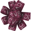 Promotional 1 Badge Satin Bow - Sparkle Burgundy SP50BOW0104