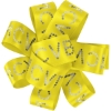 Promotional 1 Badge Satin Bow - Sparkle Yellow SP50BOW0104
