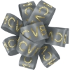 Promotional 1 Badge Satin Bow - Sparkle Silver SP50BOW0104