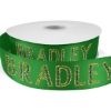 Promotional 1½ Bridal Satin Ribbon - 50yd Roll - Sparkle Green SP50BRR1550