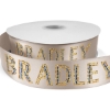 Promotional 1½ Bridal Satin Ribbon - 50yd Roll - Sparkle Tan SP50BRR1550