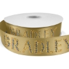 Promotional 1½ Bridal Satin Ribbon - 50yd Roll - Sparkle Gold SP50BRR1550