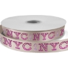 Promotional 7/8 Bridal Satin Ribbon - 25yd Roll - Sparkle Tan SP50BRR7825