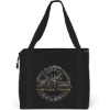 Promotional Jeremy™ - Deluxe Canvas Zipper Tote - Sparkle Black SP80COZ1815