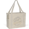 Promotional Jeremy™ - Deluxe Canvas Zipper Tote - Sparkle Natural Beige Tan SP80COZ1815