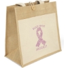 Custom Izzy™- Jute Tote - Sparkle with Logo SP81JUT1414