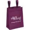 Promotional Hang Around™ - Non-Woven Bag - Screen Print Burgundy Red SS30HAA0810