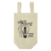 Promotional Hang Around™ - Non-Woven Bag - Screen Print Natural Beige SS30HAA0810