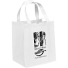 Promotional Big Thunder® - Non-Woven Tote - Screen Print White SS30THU1315