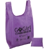 Promotional T-PAC™- Polyester Tote - Screen Print Purple SS40POT1223