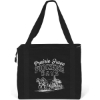Promotional Jeremy™ - Deluxe Canvas Zipper Tote - Screen Print Black SS80COZ1815