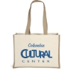 Promotional Josephine™- Natural Tote - Screen Print Natural Beige SS81COJ1712