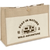 Promotional Riley™- Jute Tote - Screen Print Natural SS81JUT1712