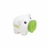 Promotional Style Snouts Piggy Bank White/Blue BNKSSP