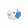 Promotional Style Snouts Piggy Bank White/Green BNKSSP